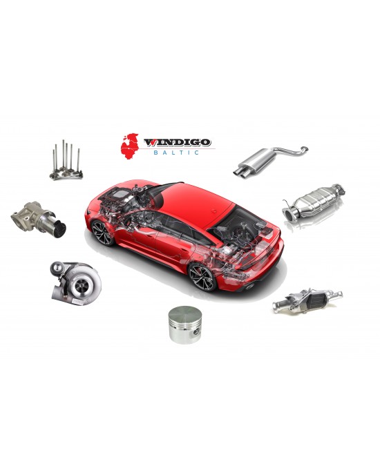 Double cleaning of engine parts and exhaust system elements from carbon deposits (cargo transport) image