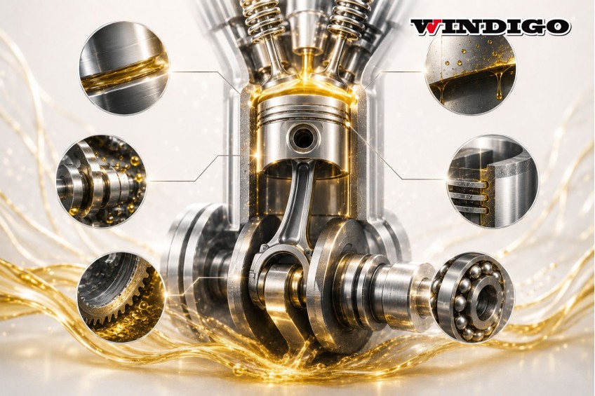 How Friction Works Inside an Engine
