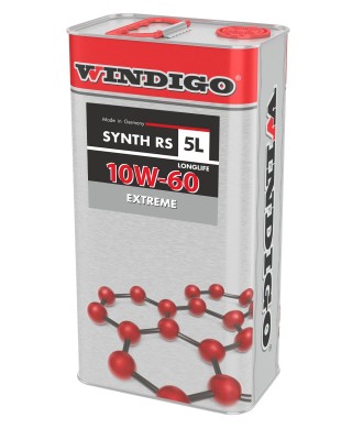 Engine oil - WINDIGO SYNTH RS 10W-60 EXTREME (5L)