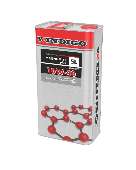 Motorcycle oil WINDIGO Magnum 4T plus SAE 10W-40 (5L) image