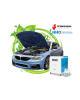 Double cleaning of engine parts and exhaust system elements from carbon deposits (light vehicles) image
