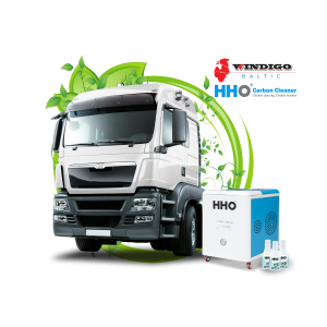 Double cleaning of engine parts and exhaust system elements from carbon deposits (cargo transport)